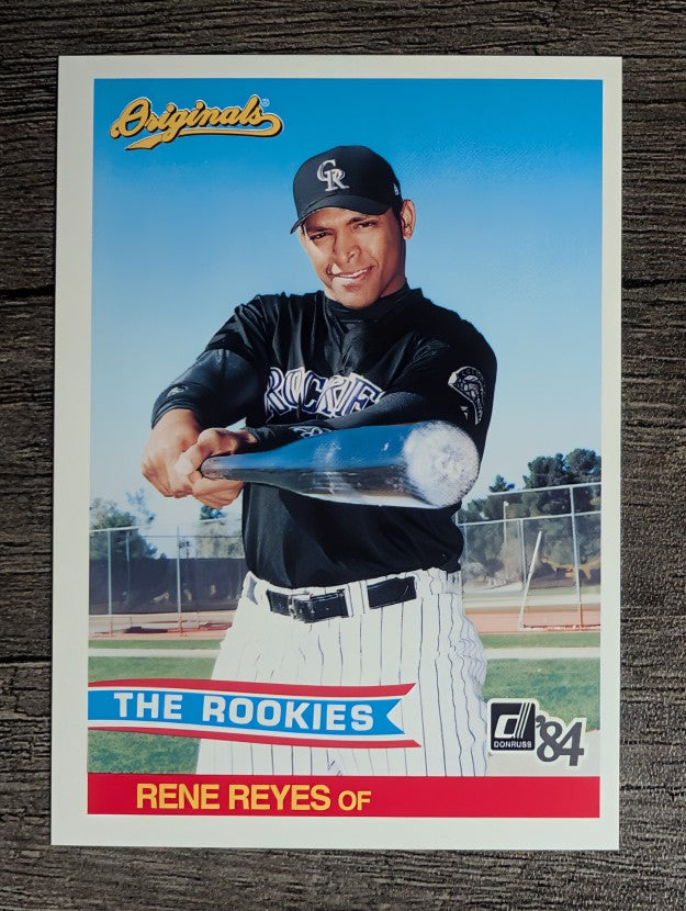 2002 Donruss Originals #411 Rene Reyes 84 RC