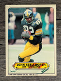 1983 Topps Sticker Inserts #27 John Stallworth