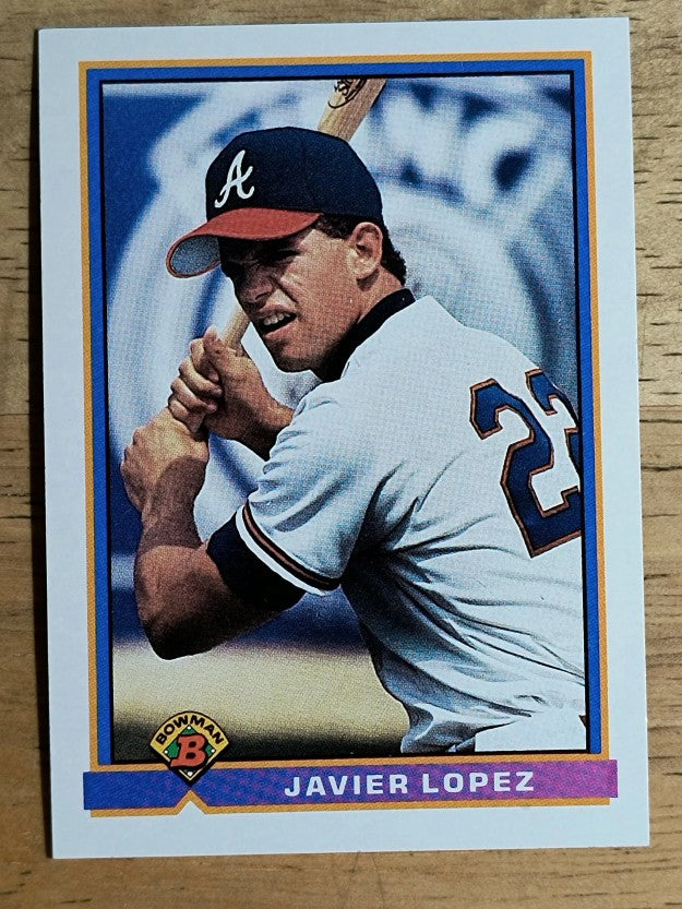 1991 Bowman #587 Javy Lopez RC