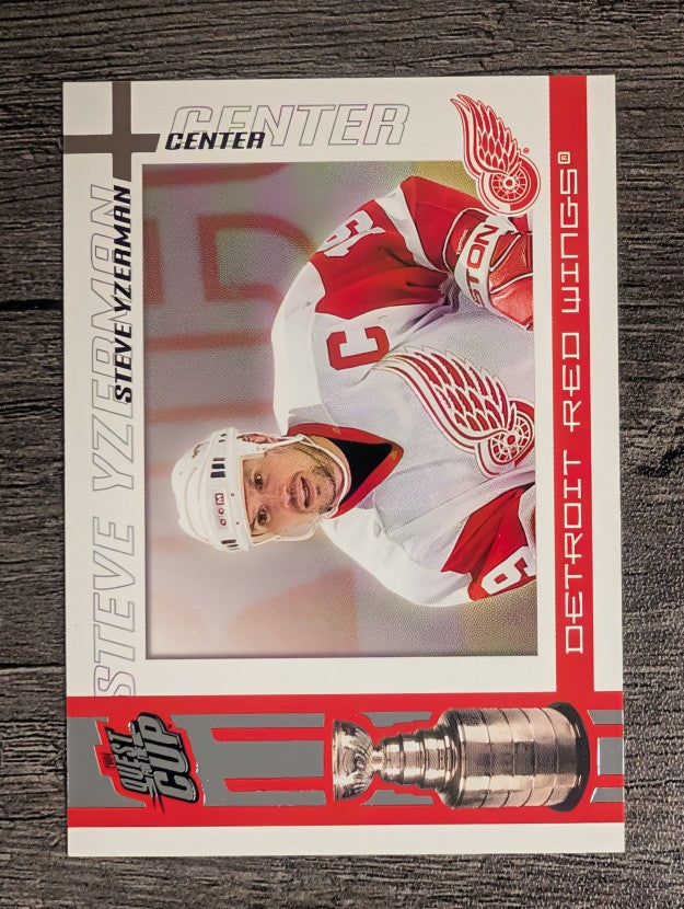 2003-04 Pacific Quest for the Cup #41 Steve Yzerman