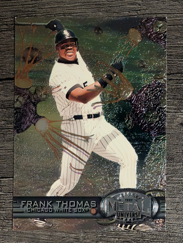 1997 Metal Universe #61 Frank Thomas
