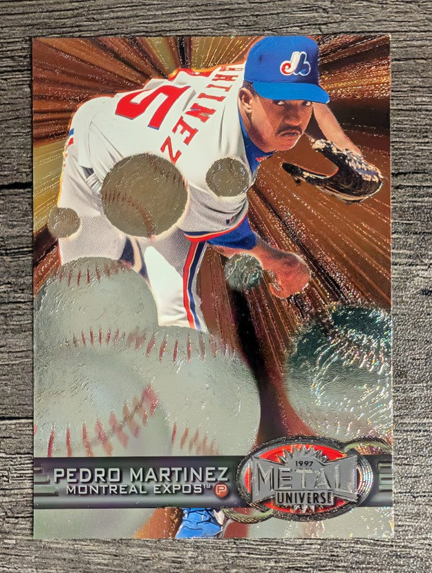 1997 Metal Universe #158 Pedro Martinez