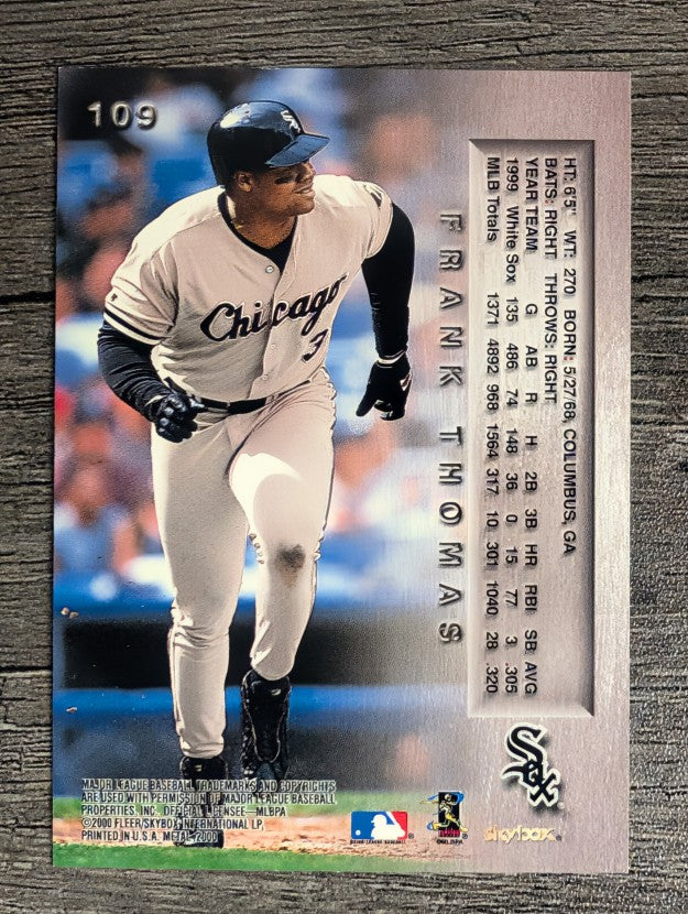 2000 Metal #109 Frank Thomas