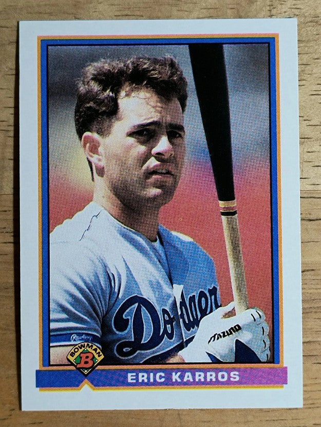 1991 Bowman #604 Eric Karros RC