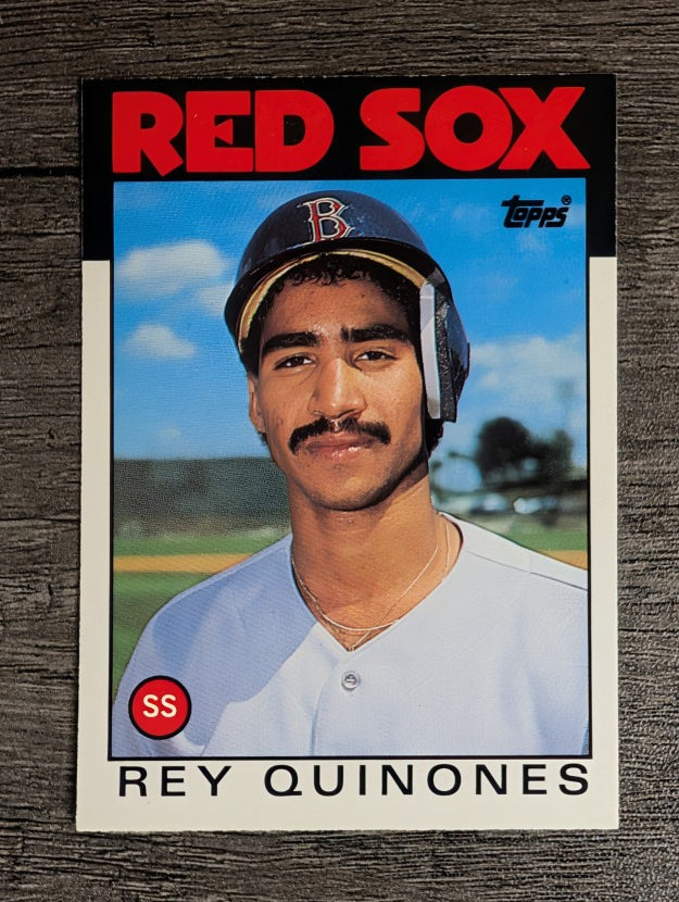 1986 Topps Traded #89T Rey Quinones