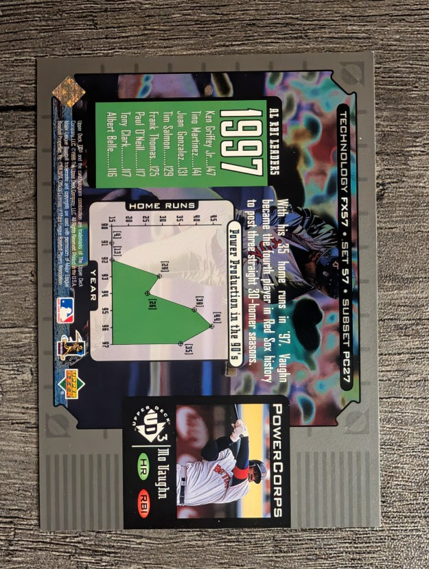 1998 UD3 #57 Mo Vaughn PF