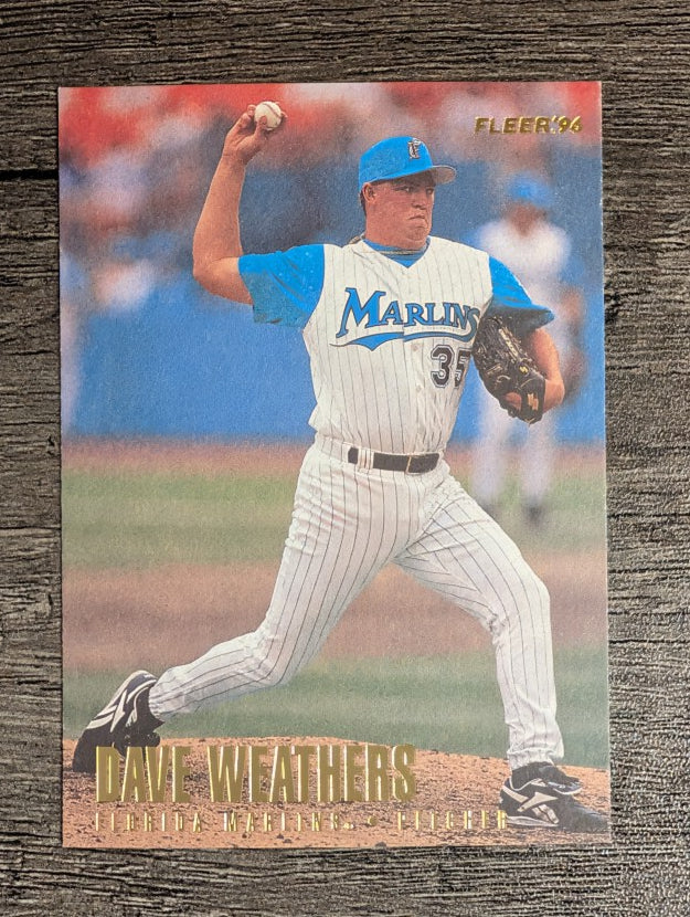 1996 Fleer Update #U134 Dave Weathers