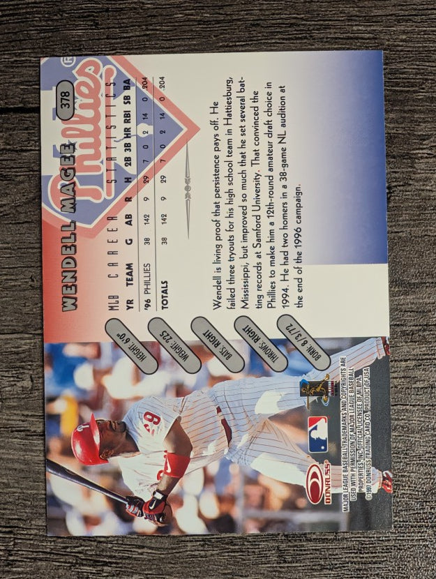 1997 Donruss #378 Wendell Magee