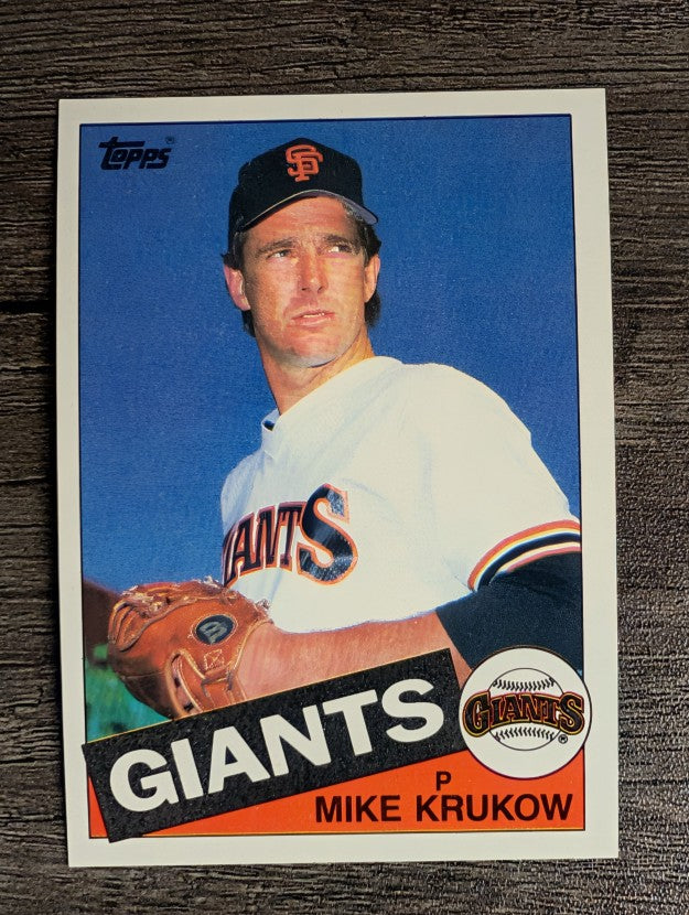 1985 Topps #74 Mike Krukow