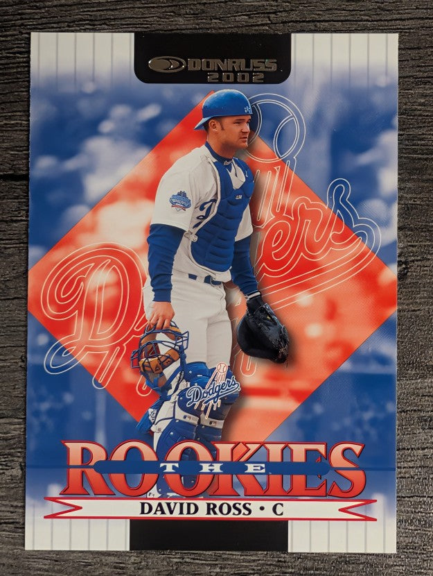 2002 Donruss Rookies #102 David Ross RC