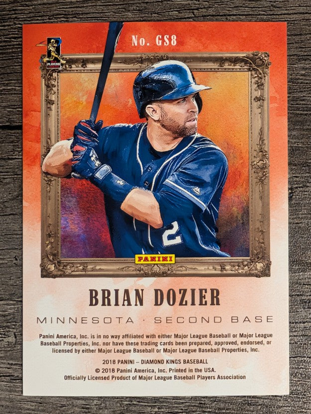 2018 Diamond Kings Gallery of Stars #8 Brian Dozier