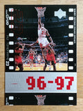 1998 Upper Deck Michael Jordan Living Legend #104 Michael Jordan TF 1996-97