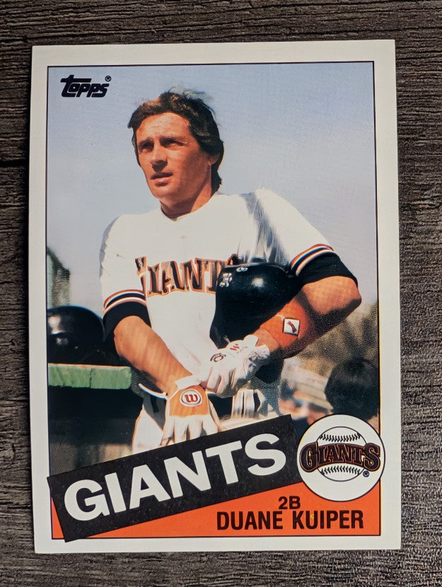 1985 Topps #22 Duane Kuiper