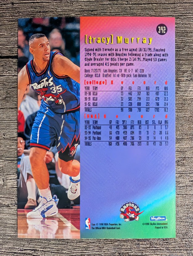 1995-96 Hoops #342 Tracy Murray ET