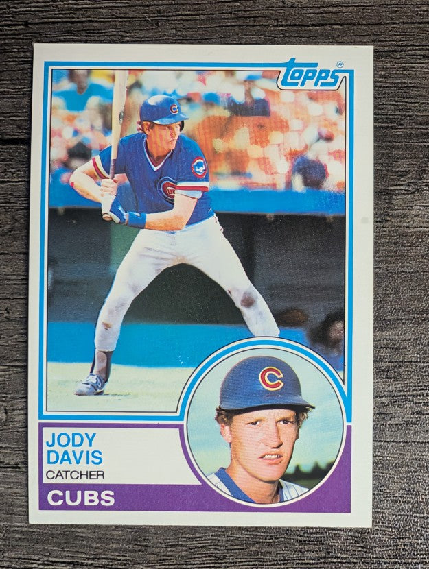 1983 Topps #542 Jody Davis
