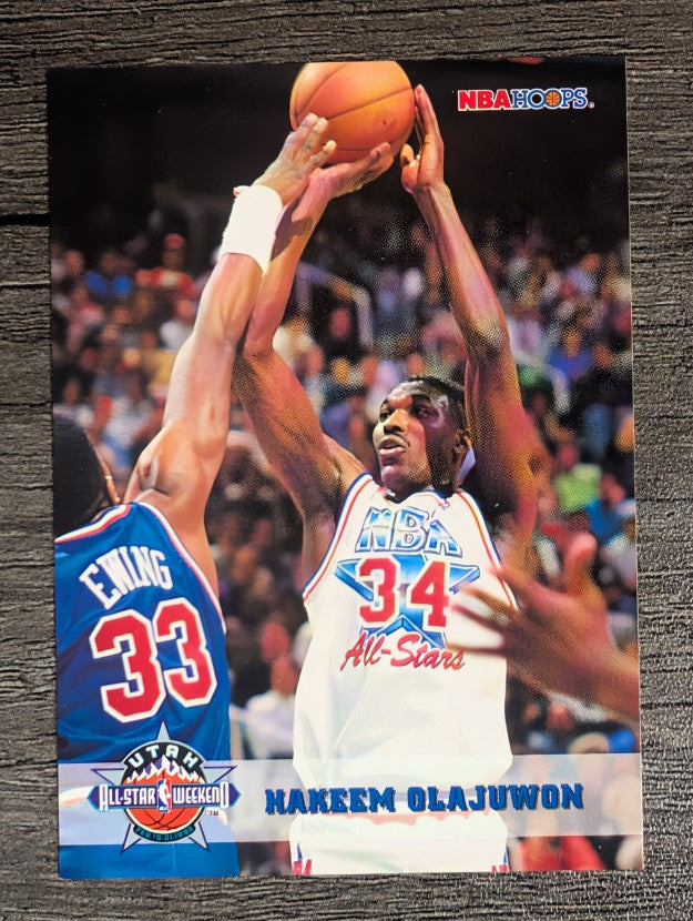 1993-94 Hoops #277 Hakeem Olajuwon AS