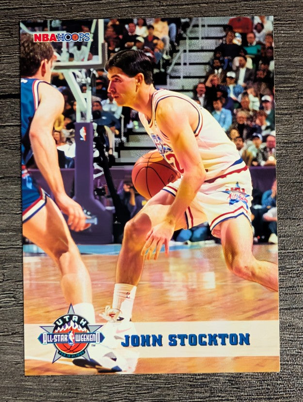 1993-94 Hoops #280 John Stockton AS (NM)
