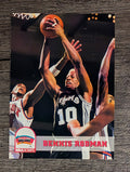 1993-94 Hoops #405 Dennis Rodman (NM)