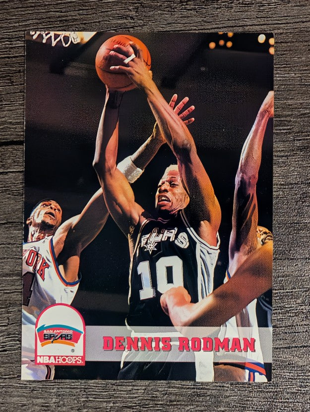 1993-94 Hoops #405 Dennis Rodman (NM)