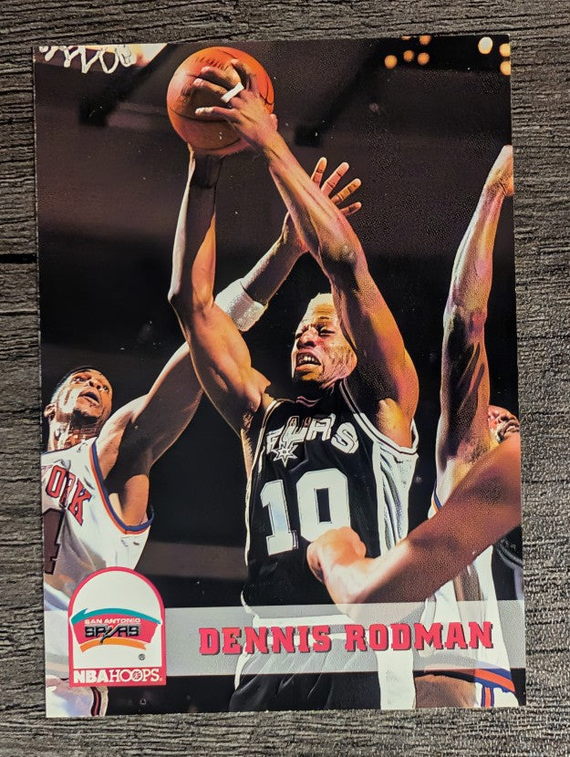 1993-94 Hoops #405 Dennis Rodman (NM)