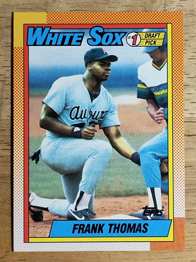1990 Topps #414 Frank Thomas RC