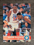 1994-95 Hoops #244 Hakeem Olajuwon AS