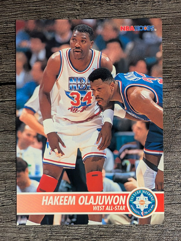 1994-95 Hoops #244 Hakeem Olajuwon AS