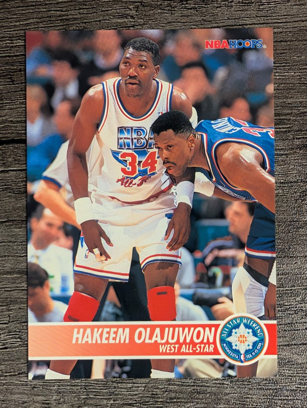 1994-95 Hoops #244 Hakeem Olajuwon AS