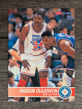 1994-95 Hoops #244 Hakeem Olajuwon AS