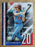 2020 Topps Update A Numbers Game #NG23 Mike Schmidt