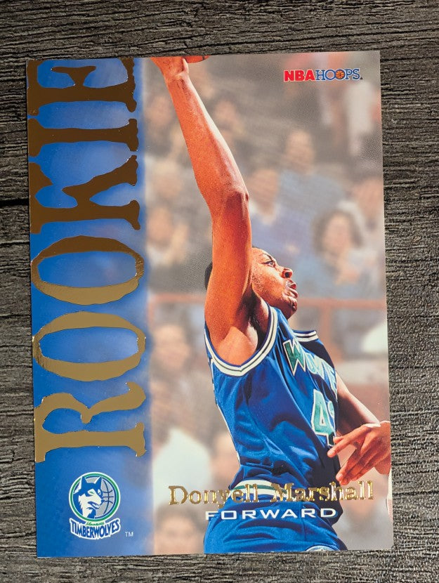 1994-95 Hoops #351 Donyell Marshall RC
