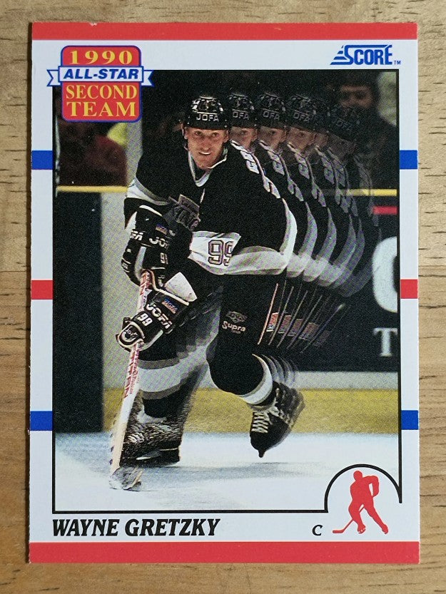 1990-91 Score #321 Wayne Gretzky AS2