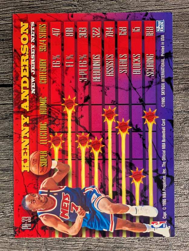 1994-95 Hoops Power Ratings #PR33 Kenny Anderson