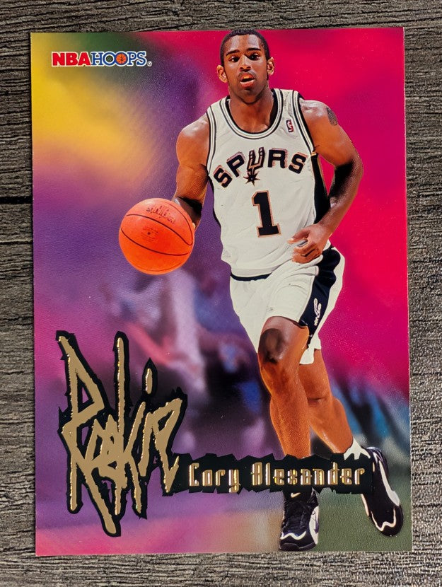 1995-96 Hoops #283 Cory Alexander RC