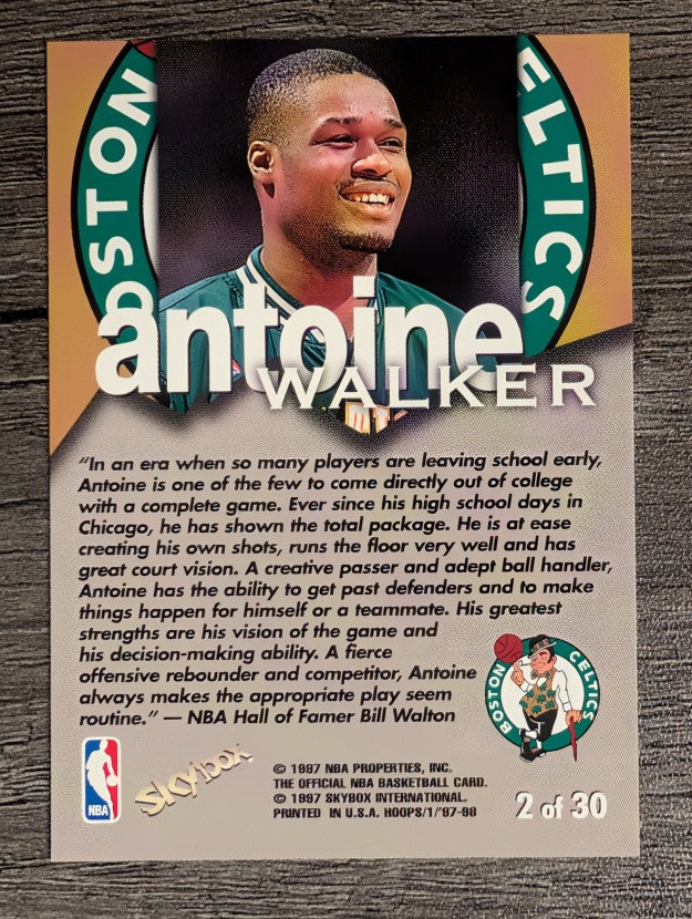 1997-98 Hoops Talkin' Hoops #2 Antoine Walker