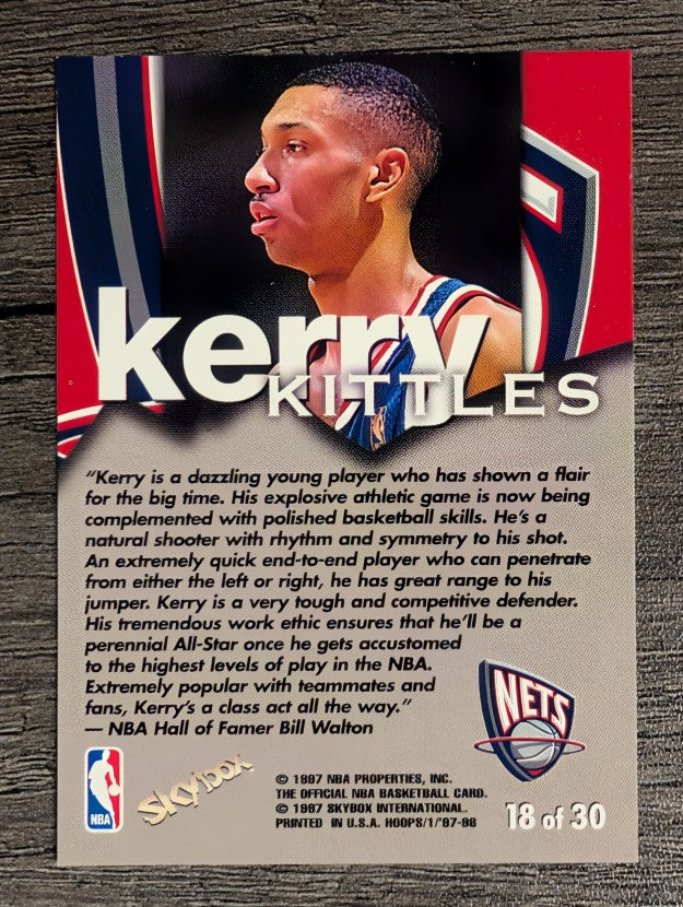 1997-98 Hoops Talkin' Hoops #18 Kerry Kittles