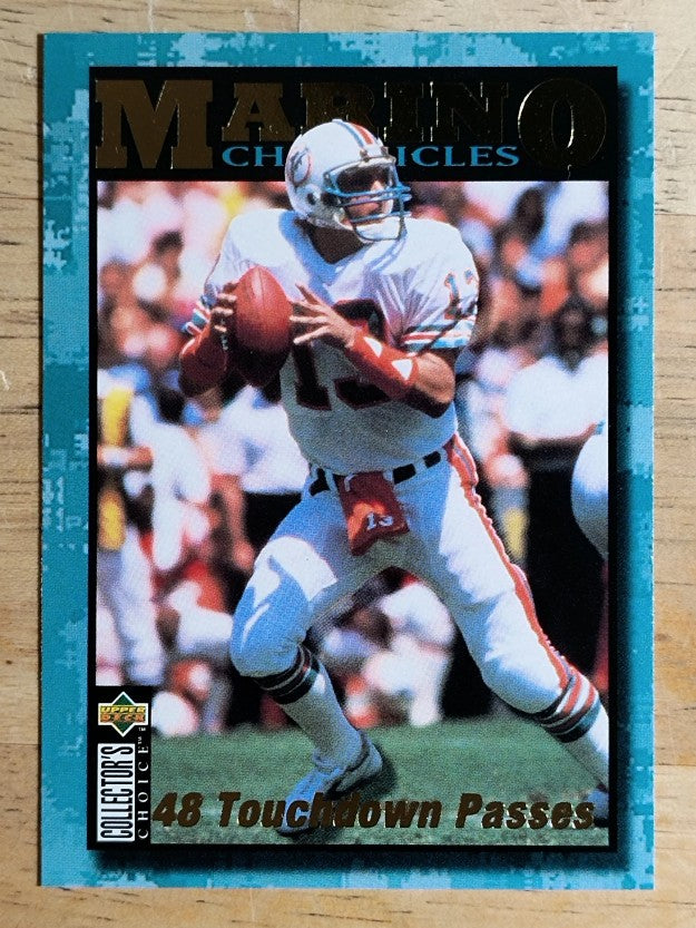 1995 Collector's Choice Dan Marino Chronicles #DM3 Dan Marino