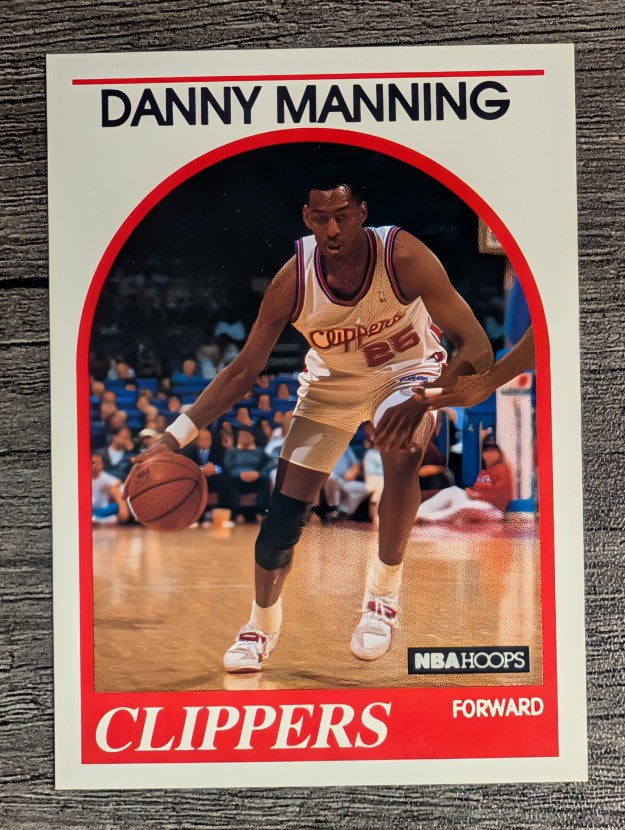 1989-90 Hoops #40 Danny Manning RC