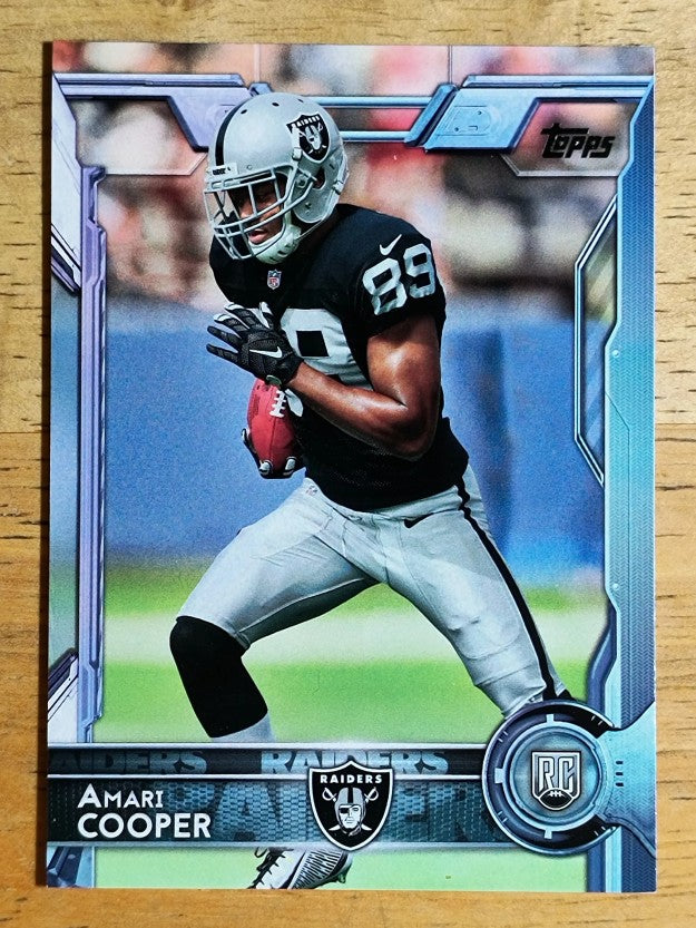 2015 Topps #451A Amari Cooper RC/running left