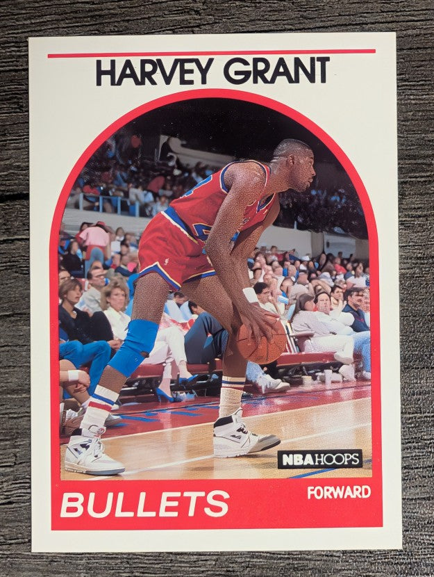 1989-90 Hoops #67 Harvey Grant RC