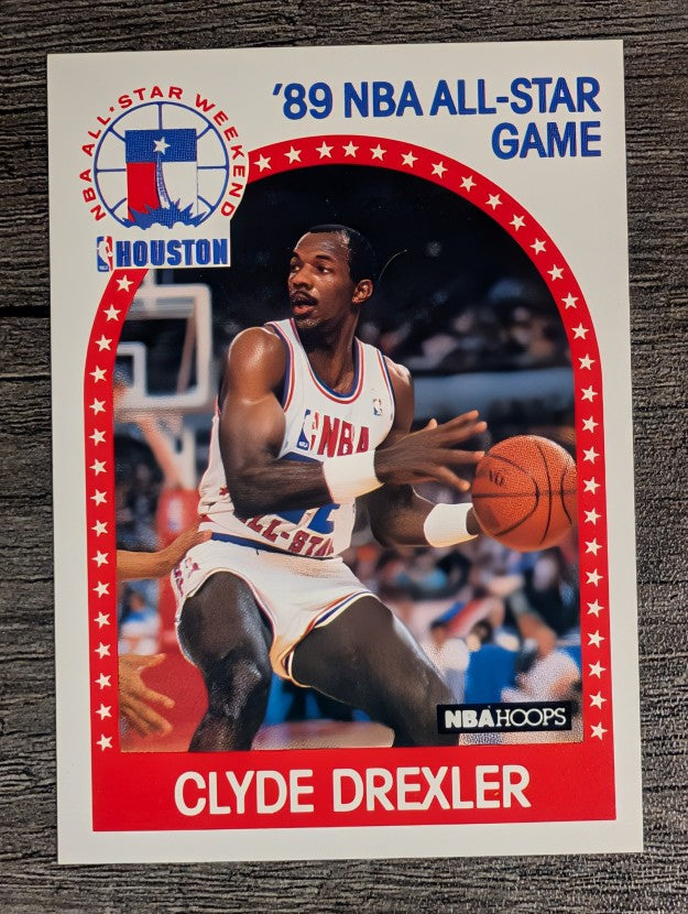 1989-90 Hoops #69 Clyde Drexler AS