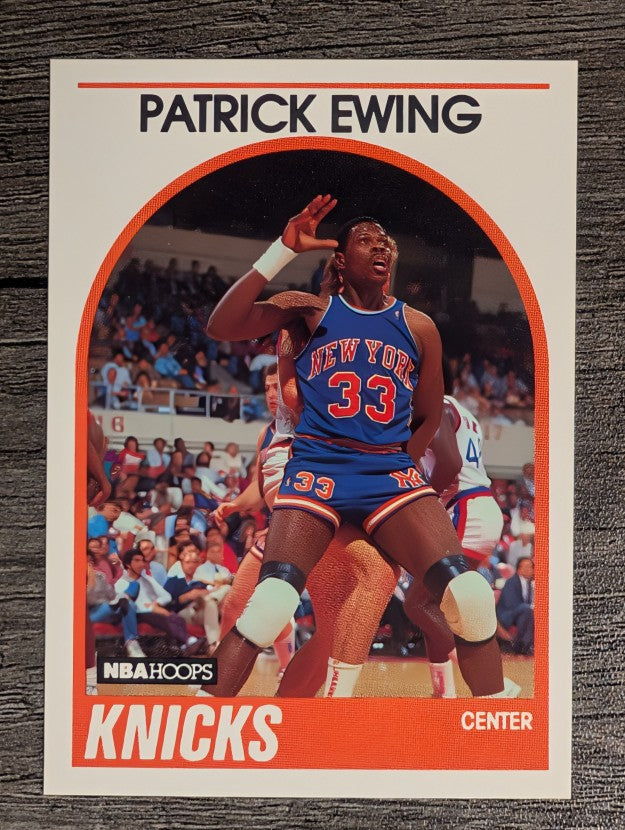 1989-90 Hoops #80 Patrick Ewing