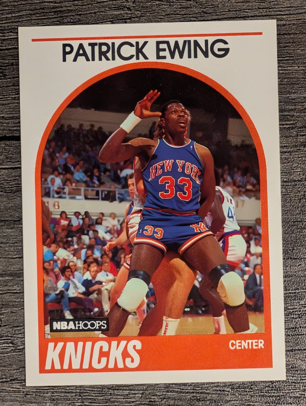 1989-90 Hoops #80 Patrick Ewing