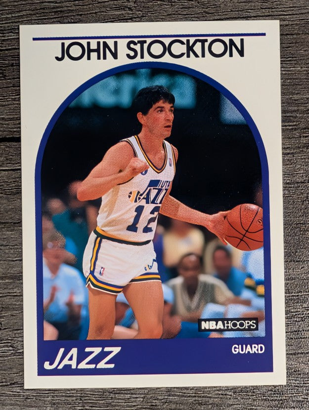 1989-90 Hoops #140 John Stockton