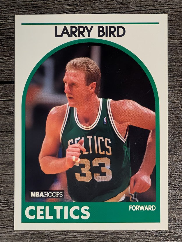 1989-90 Hoops #150 Larry Bird (EXMT)