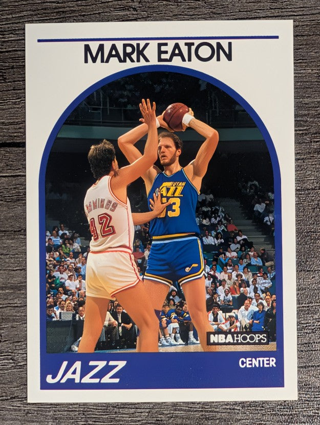 1989-90 Hoops #155 Mark Eaton