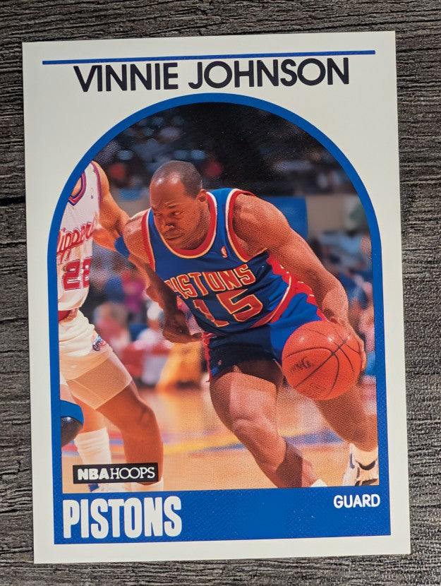 1989-90 Hoops #188 Vinnie Johnson