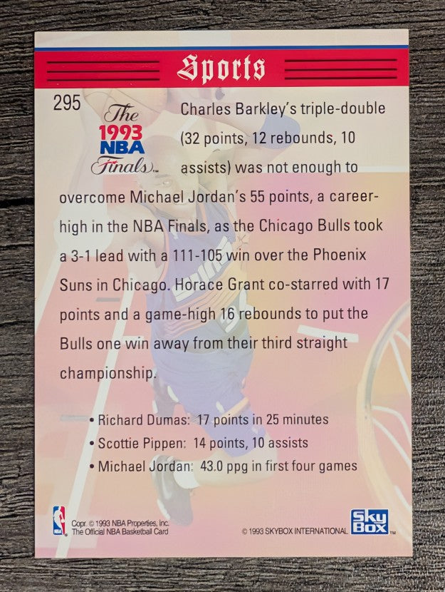 1993-94 Hoops #295 Charles Barkley TRIB