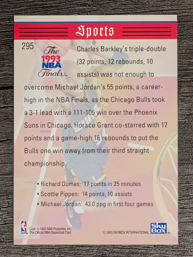 1993-94 Hoops #295 Charles Barkley TRIB