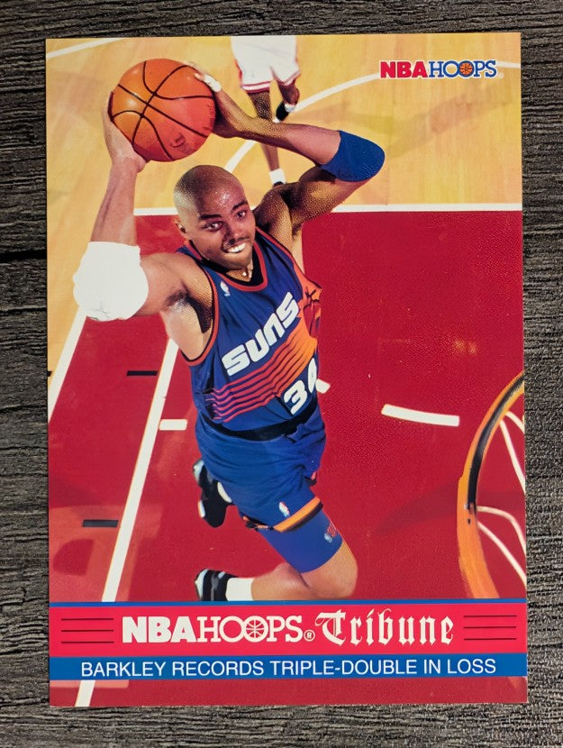 1993-94 Hoops #295 Charles Barkley TRIB (NM)